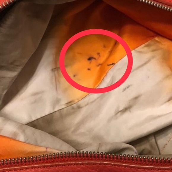 Maxximum Orange Leather Bag - Picture 11 of 11